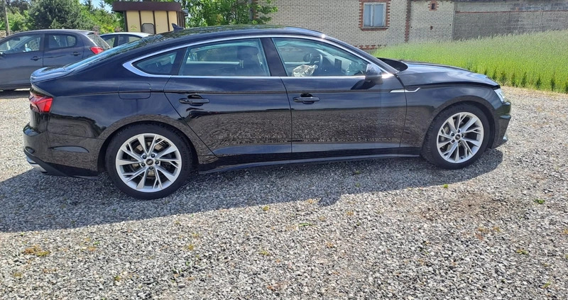 Audi A5 cena 90000 przebieg: 72000, rok produkcji 2022 z Byczyna małe 154
